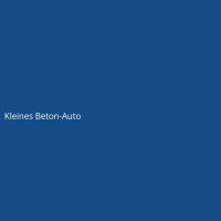 Kleines Beton-Auto