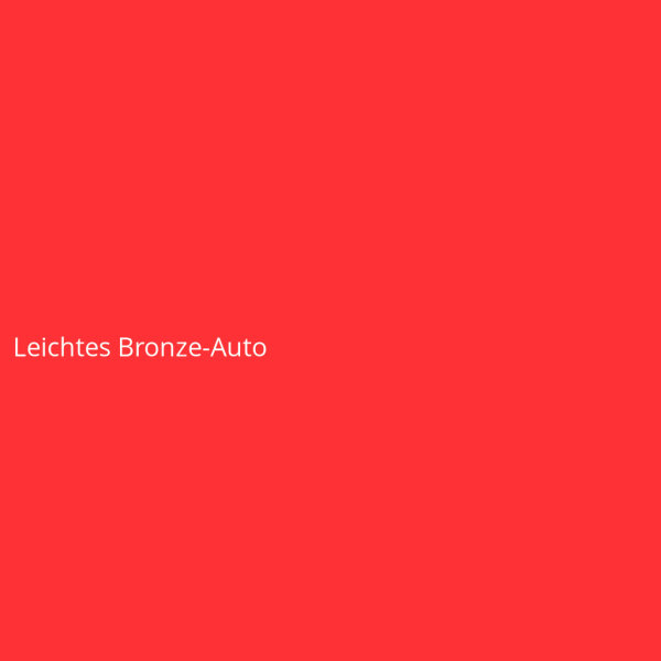 Leichtes Bronze-Auto