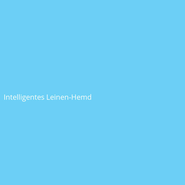 Intelligentes Leinen-Hemd