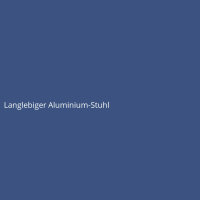 Langlebiger Aluminium-Stuhl