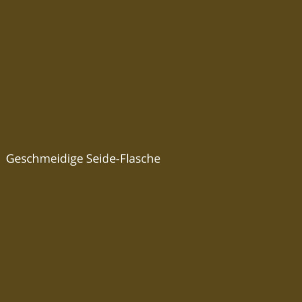 Geschmeidige Seide-Flasche