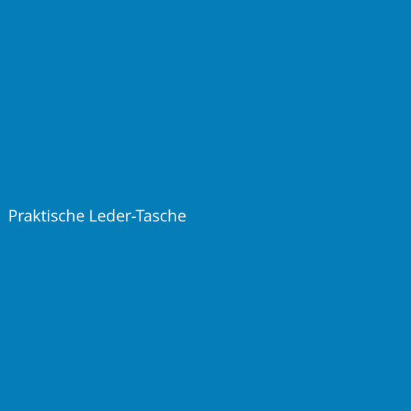 Praktische Leder-Tasche