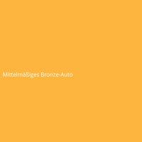 Mittelmäßiges Bronze-Auto