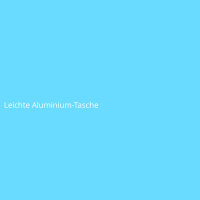 Leichte Aluminium-Tasche